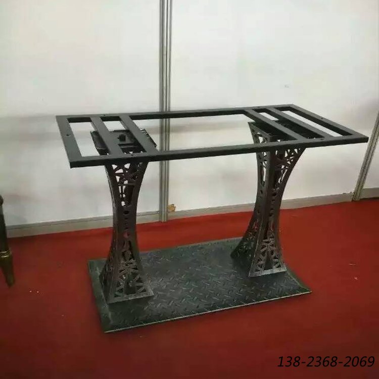 金屬桌腳，個(gè)性連體桌腳，餐桌腳批發(fā)