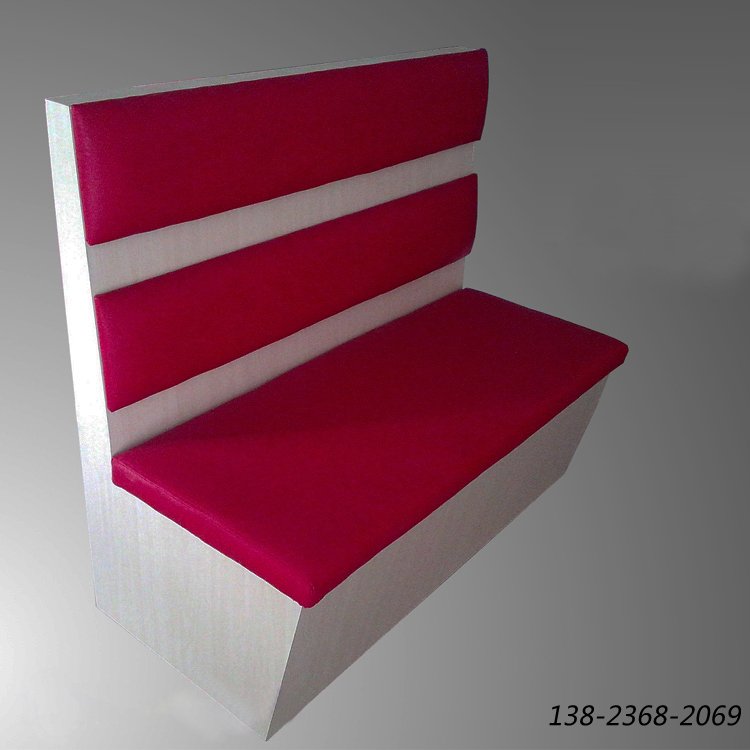 單面現(xiàn)代款式沙發(fā)，中餐卡座，家具廠訂制